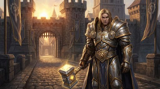 World of Warcraft: A Tragédia do Príncipe Arthas Menethil e a Ascensão do Lich Rei 2 arthas paladin lordaeron wow