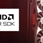 Imagem ilustrativa do SDK AMD FSR Redstone com ícones de Vulkan e DirectX 12 representando as novas funcionalidades de upscaling e geração de quadros.