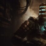 Imagem representativa do Dead Space Remake com destaque para o mod Ishimura Patch durante a travagem visual antes e depois da correção