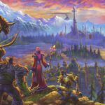 Imagem de destaque mostrando as novas dungeons de WoW Forever em Azeroth, com personagens explorando masmorras.